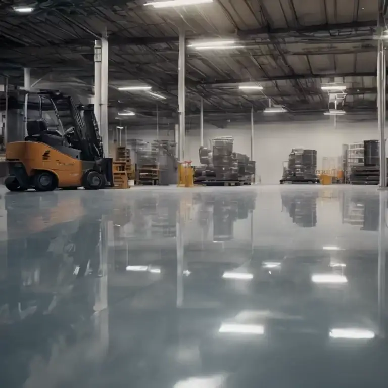 Image showcasing Industrial Flooring Contractor | Chemical Resistant Epoxy